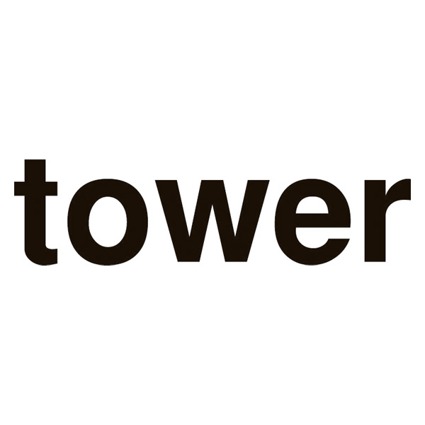 tower 前が開くキッチンカウンター上収納ラック ホワイト